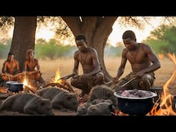 Cultural Culinary Adventure // The Hadzabe's Porcupine Cooking Rituals // Hadzabe land