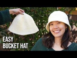 Easy Crochet Bucket Hat Tutorial for Beginners