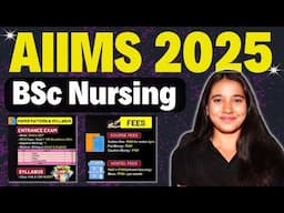 AIIMS BSc Nursing Admission 2025 | Complete Information in Hindi