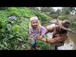 Vlog 2. My Aussie Bush Life. Venison mince, Blanching vegetables and a little bit of fishing.