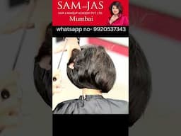 How to Do Iron On Short Bob Hair Cut By Jas Sir From Sam and Jas Hair Academy Mumbai 9920537343