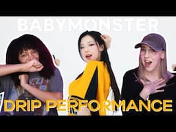 COUPLE REACTS BABYMONSTER - ‘DRIP’ PERFORMANCE VIDEO