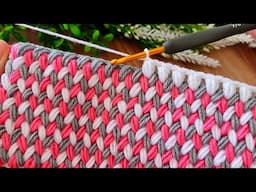 Beginners are here. Very easy to make. Very beautiful crocheted  pattern baby blanket