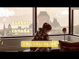 Come with us to the must visit places/sites in Quebec City during the Fall season 🍁