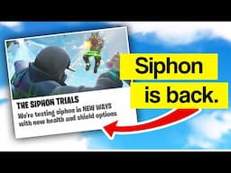 New Siphon Just Got Added to Fortnite...