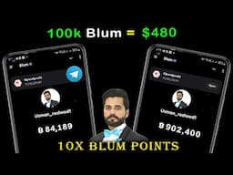 How to Increase Blum Points | 10x Blum earning | Boost Blum Airdrop