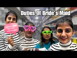 Duties of bride’s maid | Gabriella Charlton