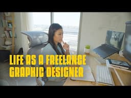 Life as a freelance graphic designer 🎨 (client work, moving, content creation)