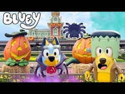 Bluey Halloween at Disney World | Bluey's Race to Save Halloween Magic