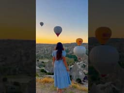 Don’t Miss This in Turkey! #hotairballoonride #cappadociaturkey #cappadociaballoon #turkey2024