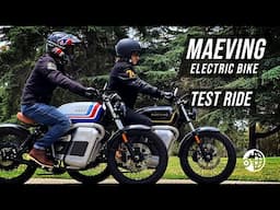 Maeving / Electric Motorcycle / Made in UK / @motogeo