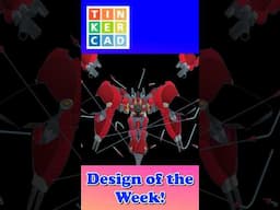 Epic Ikarus Mech by Unlimited Model Works Tinkercad Design of the Week