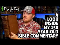 This commentary is 150 years old...let's look inside!