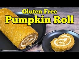 GLUTEN FREE PUMPKIN ROLL with Cream Cheese Filling