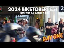 Daytona Biketoberfest - Day 1 Walking Main Street with the DJI Action 5 Pro