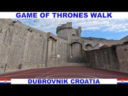 DUBROVNIK CROATIA GAME OF THRONES WALKING TOUR -  BEHIND THE SCENES WALK