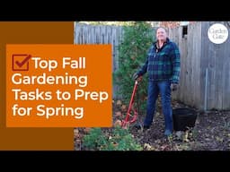 ✅Do These Things in Fall for a Better Spring Garden! | Fall Garden Clean Up Tips #fallgardening