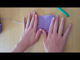 Beginner Crochet Square Tutorial (Single Crochet): Crocheting Along