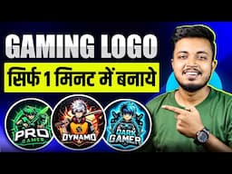 How To Make Professional Gaming Logo In Mobile | Gaming Logo Kaise Banaye | Gaming Logo