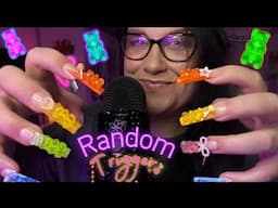 rAnDoM ASMR Triggers with Super Tingly Nails!