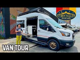 Tour a Storyteller Overland MODE LT Campervan - FULL TIME Van Dweller