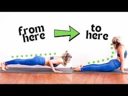 How to PROPERLY go from Chaturanga to Updog