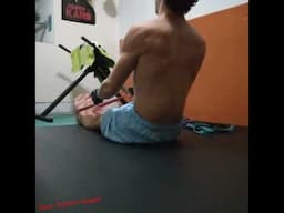 Tirage horizontal élastique (70kg théorique) Dos + bras judo