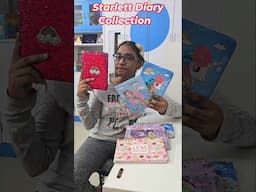 Starlett Favourite Diary Collection🤩📒Cute BACK TO SCHOOL Stationery⭐Voiceover By STARLETT😍 #shorts