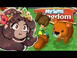 Visiting the Wild Animal Rescue Nature Safari Petting Zoo Preserve!! (What?!) 🍒👑 MySims Kingdom • #3