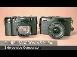 FUJIFILM X100V VS. X-E4: Which is Right For You?