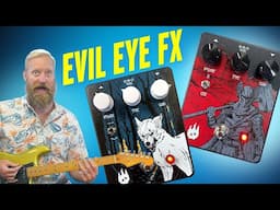 $149 Obscure Vintage Circuits - Checking out Evil Eye FX - WARG FUZZ & Paladin Overdrive