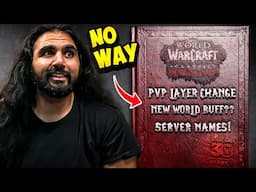 CLASSIC WOW PVP CHANGES - NEW WORLD BUFF?