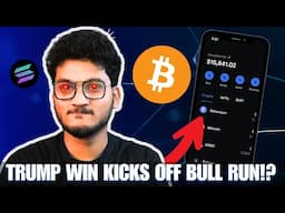 [LIVE] Bitcoin SMASHES $75000 | TRUMP WIN KICKS OFF BULL RUN | Crypto Market Pump Update