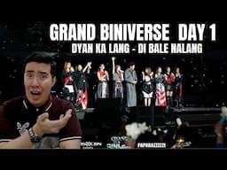 [REACTION] BINI | GRAND BINIVERSE DAY 1 •  Dyan Ka Lang x Di Bale Na Lang with Gary Valenciano