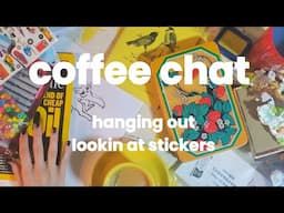 coffee chat! (paper stash tour & more)