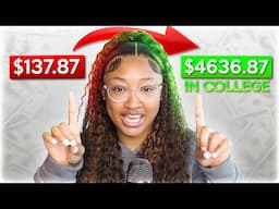 MAKE EXTRA $1,000S WHILE IN COLLEGE | SIDE HUSTLES FOR COLLEGE STUDENTS