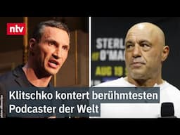 "Gibt russische Propaganda wieder": Klitschko kontert berühmtesten Podcaster der Welt | ntv