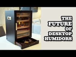 My NEW GLENCREAG Desktop Humidor Cabinet Review | 250 Cigar Capacity