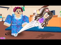 A VOVÓ ME CHUTOU MUITO FORTE!! ROBLOX