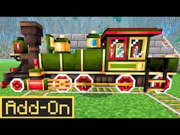 TRAINS 🚂 | Trains Add-On | Minecraft Marketplace Review