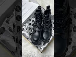 Buffalo Lion Mid Chain Boots Unboxing