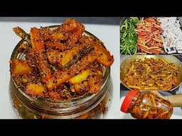 गाजर,मूली,हरी मिर्च का चटपटा अचार | Instant Gajar Mooli Mirch ka Achar | Pickle Recipe | Chef Ashok