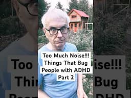 Things that bug people with ADHD #2  -  Too much noise