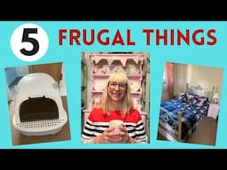 5 Frugal Things I have Done This Week + buying for my business!