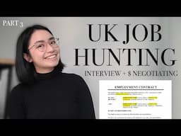 HOW TO FIND A JOB IN THE UK | The Ultimate Guide to Interviews and Salary Negotiation