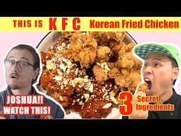 CRISPY Korean Fried Chicken with 3 SECRET Ingredients from Korean chef | Watch this, Joshua!