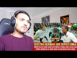 🌍NAIK DARAH ~ Keok Dari Tim Sekelas Timnas, Pelatih Arab Saudi CERAMAHI Pemainnya Reaction