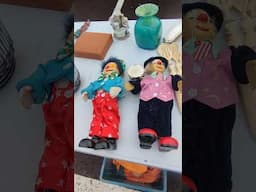 Jouets clowns : souvenirs d'enfance @verakrus568 #clowns #brocante #travel #vlog #collection