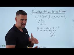 Schnittpunkt Gerade & Ebene bestimmen | Mathe by Daniel Jung