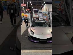 WE HISTORY CHECKED A SEMA BUILD👀 @BisforBuild #sema #carvertical #sema24 #carshow #car #lambo